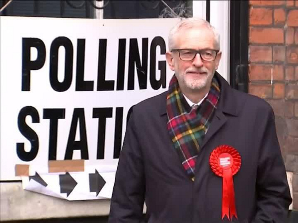 Corbyn Polling Station